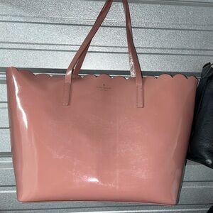 Kate Spade Pink Tote Bag with Structured Design